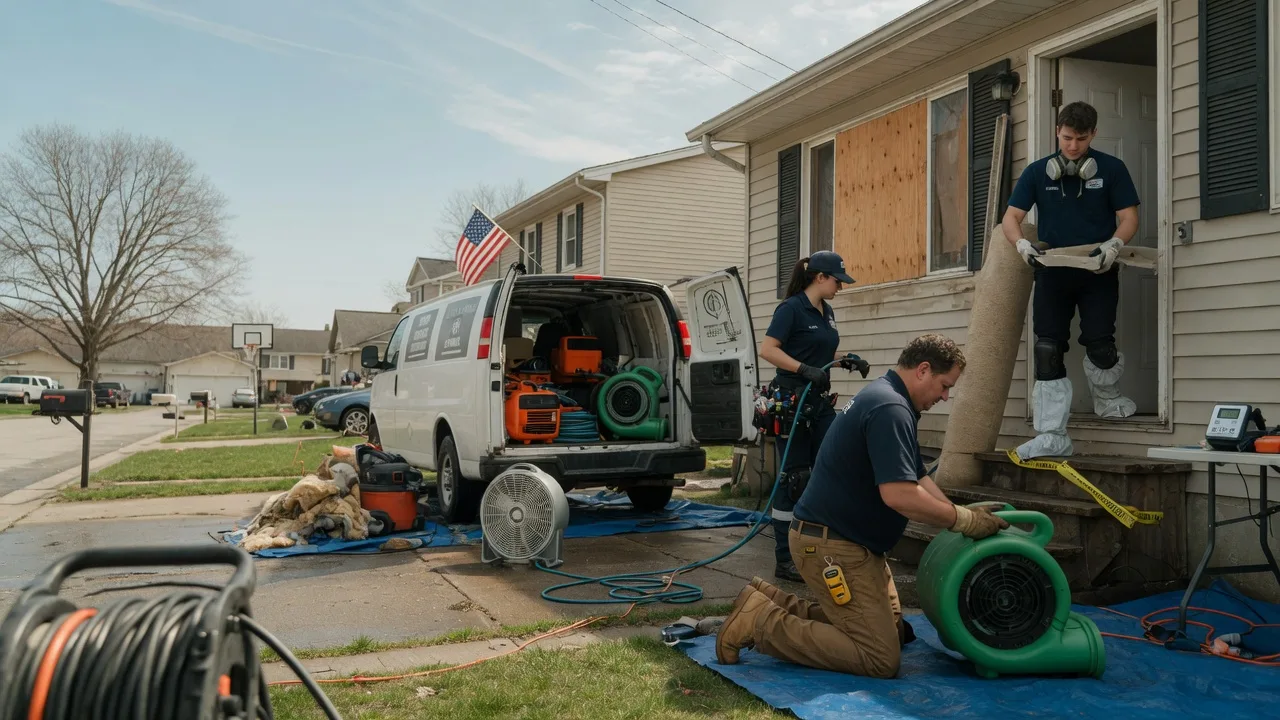 Water Damage Restoration in Allegan, MI near me
